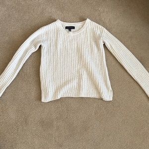 White sweater from Aeropostale, size XS.